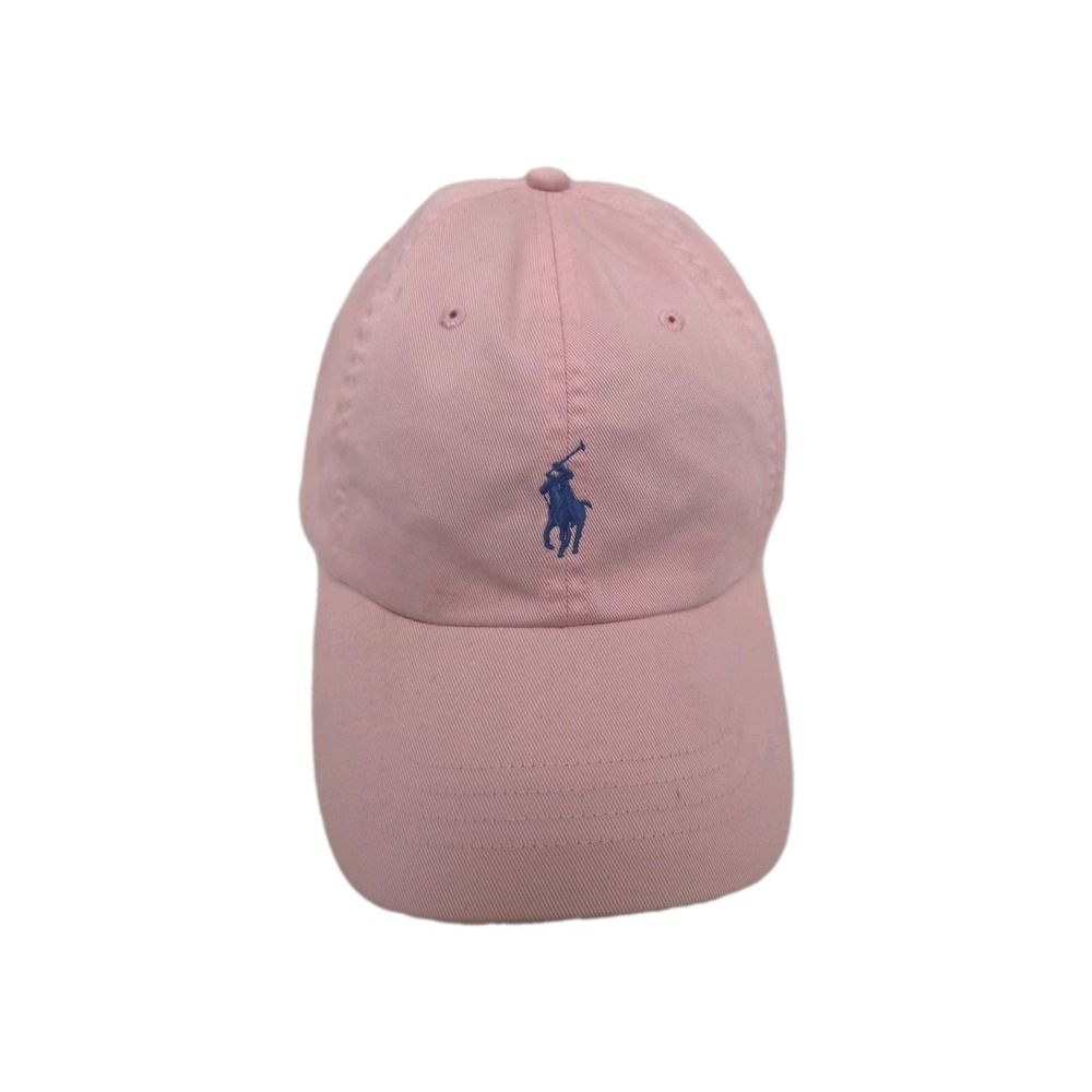 Polo Ralph Lauren Men's Cotton Chino Ball Cap  Alpha, one Size Color Pink